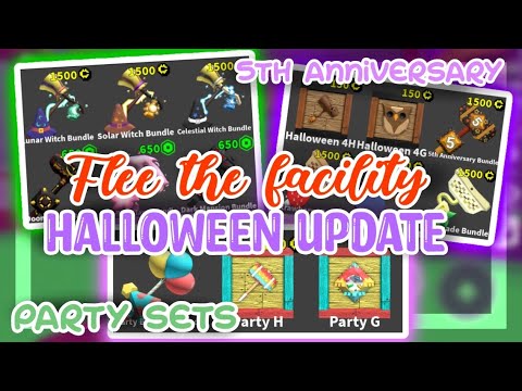 FLEE THE FACILITY HALLOWEEN UPDATE!