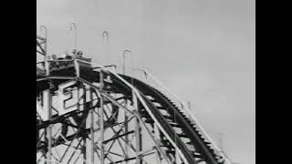 1940 - Reel from Coney Island "Cyclone" Rollercoaster