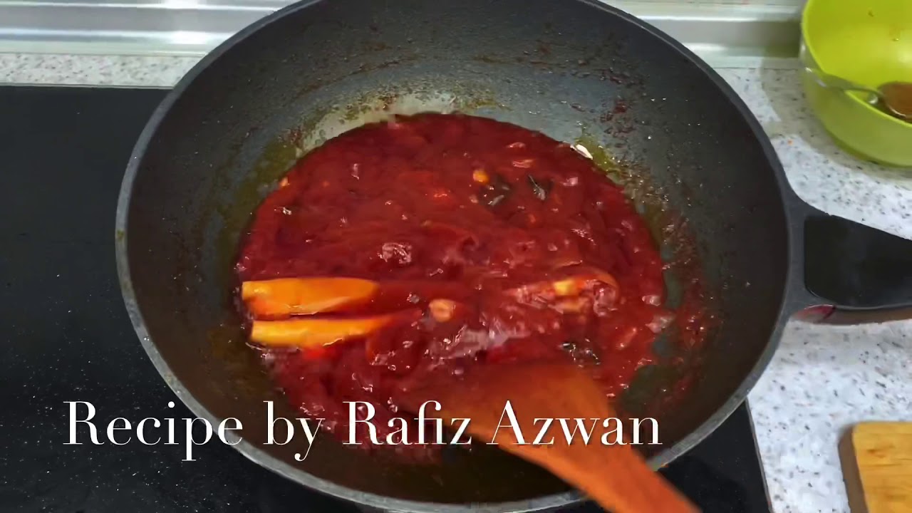 Resipi Daging Burger & Sosej Masak Merah - YouTube