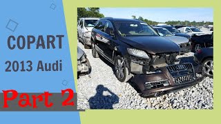 Copart 2013 Audi Q7 Rebuild (Part 2)