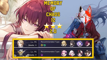 E1S0 Kafka ft Black Swan x E1S1 Clara - MoC 12 2.0.2 - Honkai Star Rail