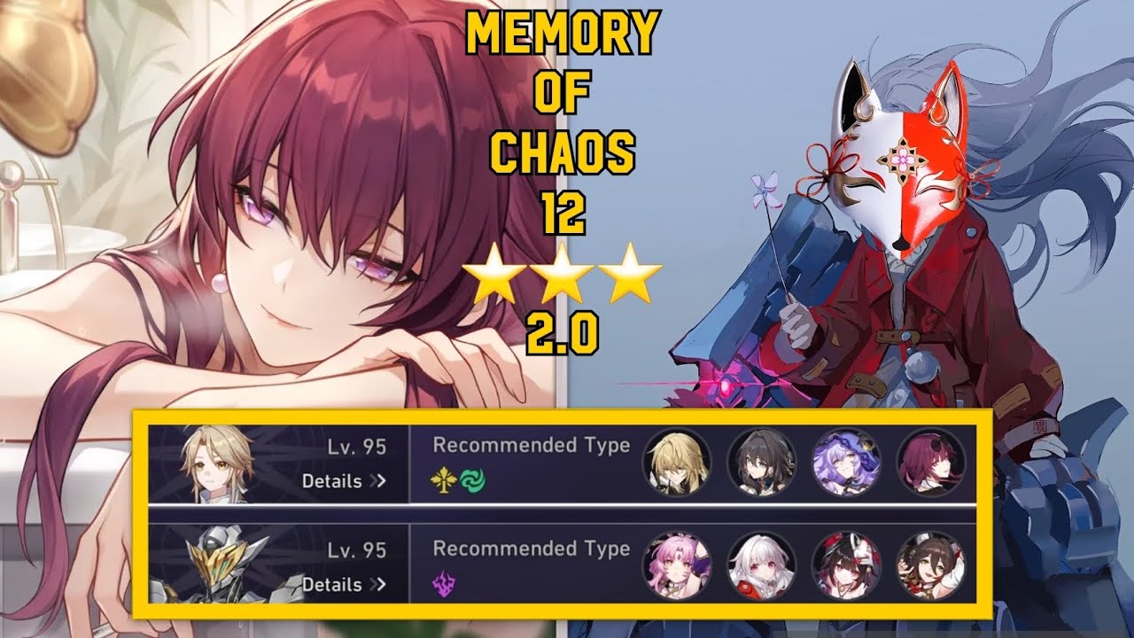 E1S0 Kafka ft Black Swan x E1S1 Clara - MoC 12 2.0.2 - Honkai Star Rail