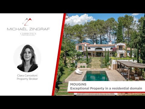 Luxury Villa Mougins | Exceptional Property in a residential domain in Mougins