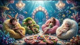 Tiny Fairies Visit Triton’s Underwater Palace 🌊 Relaxing Celtic Music