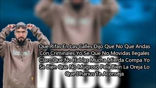 Dharius - Vndo (Letra) [Tiradera a Remik Gonzalez]