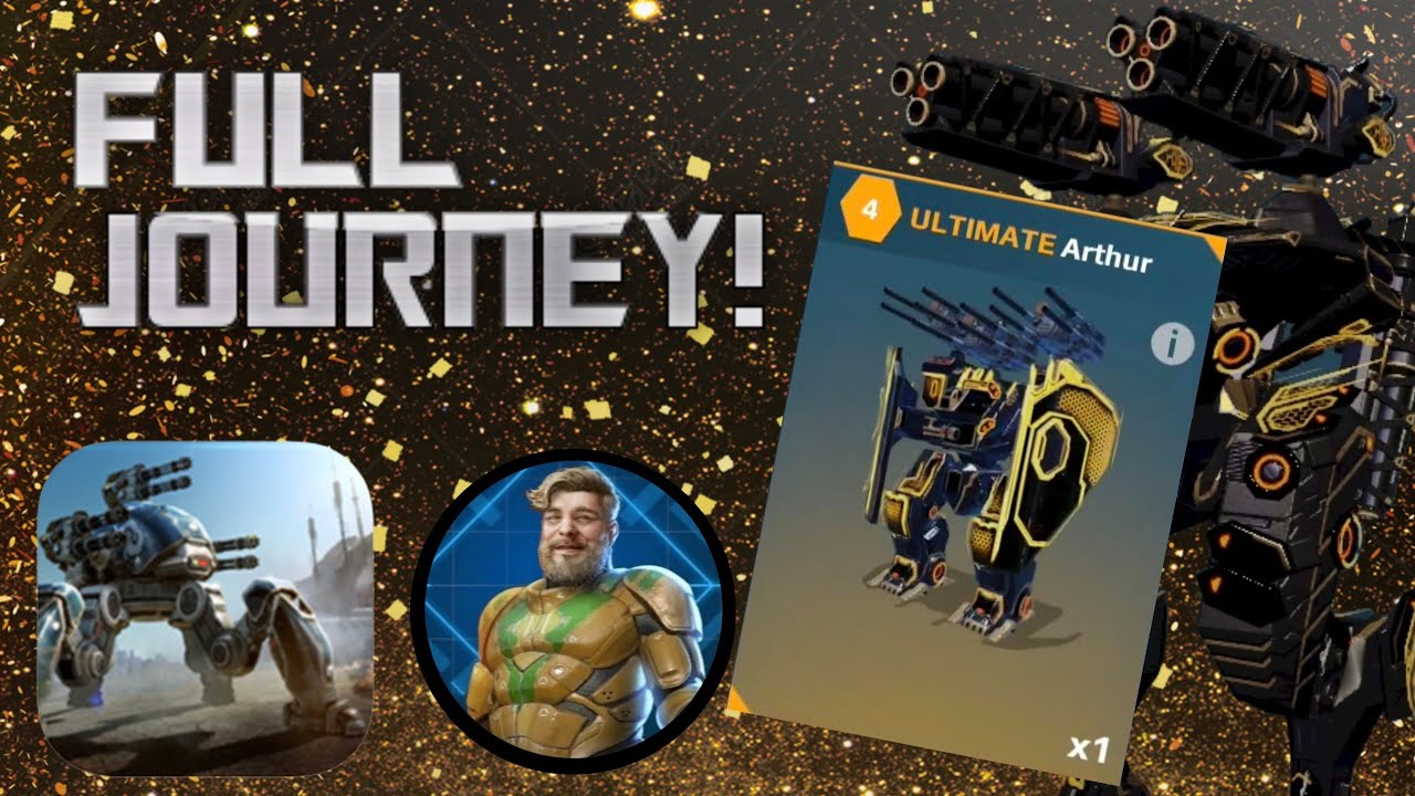 I GOT THE ULTIMATE ARTHUR AND AO MING! FULL ULTIMATE JOURNEY AND COST! (War Robots)