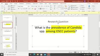 How to develop keywords for systematic review