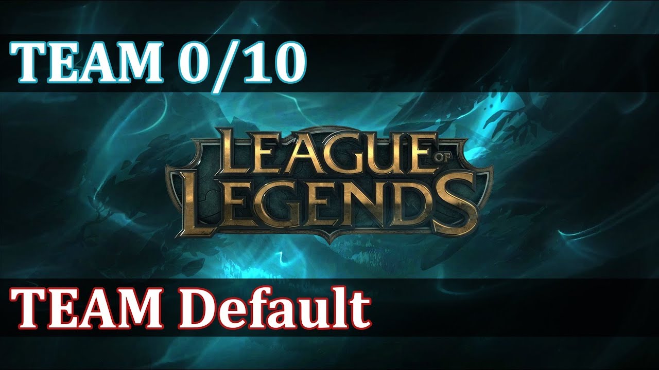 XLNC Shoutcasting: Team 0v10 -vs-  Team Default