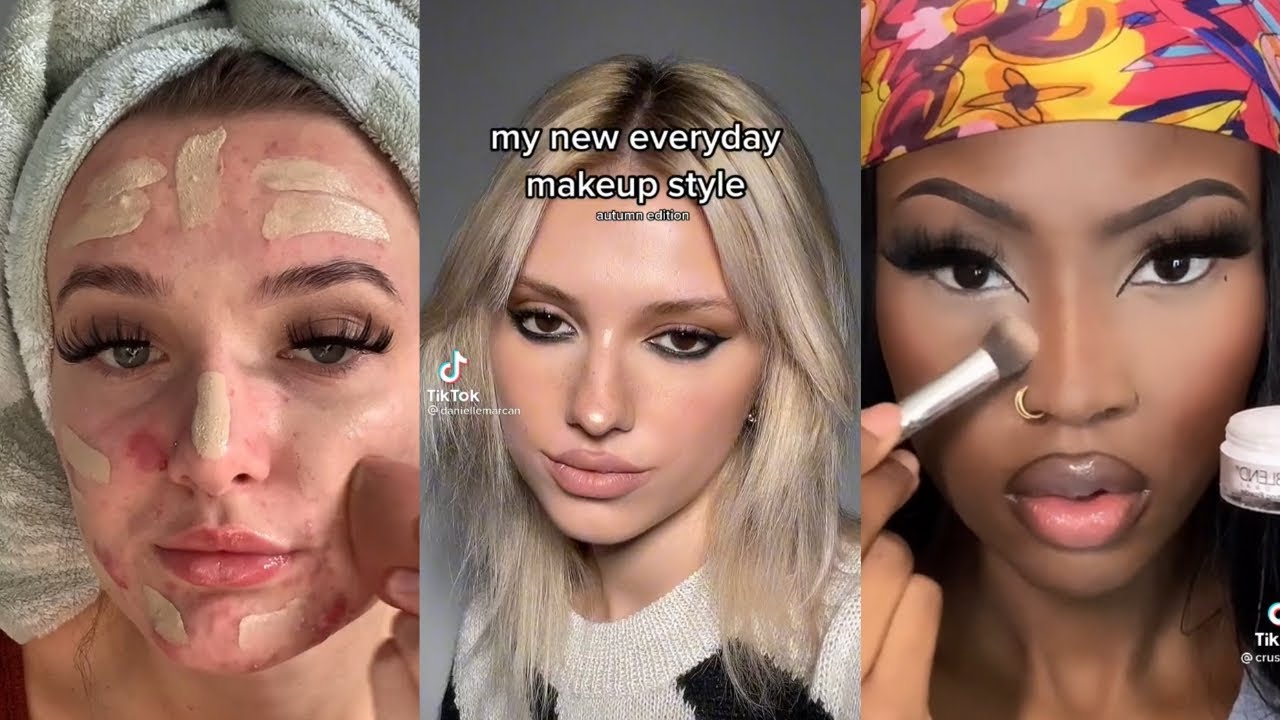 Everyday Makeup Look  TikTok Compilation