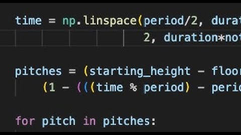 The music of bouncing balls with Python and music21