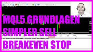 MQL5 TUTORIAL GRUNDLAGEN - 41 SIMPLER SELL BREAKEVEN STOP