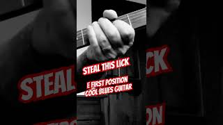Cool Blues Guitar E First Position
