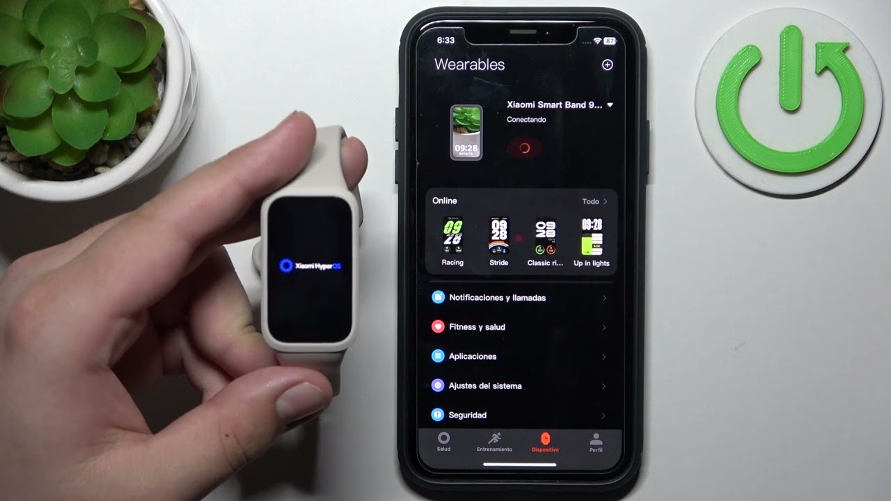 Как включить Xiaomi Smart Band 9 Active