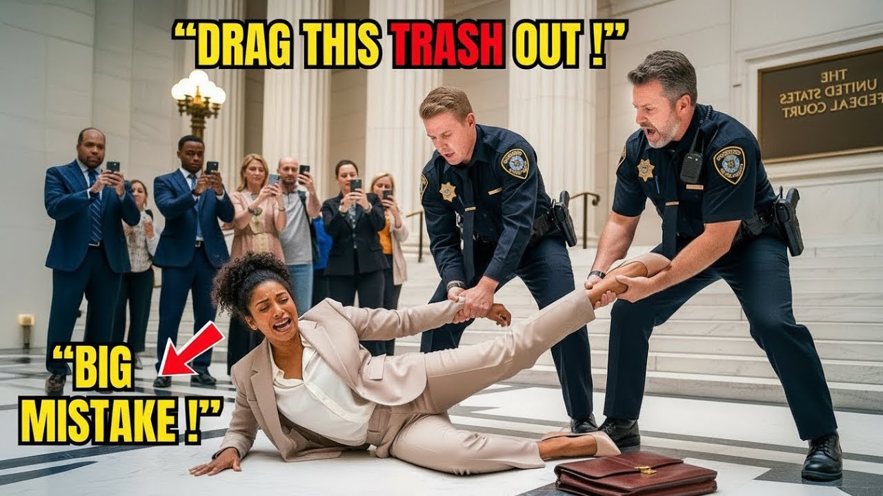 Полицейские надели наручники на женщину в суде... А потом поняли, что в тот день председательство...