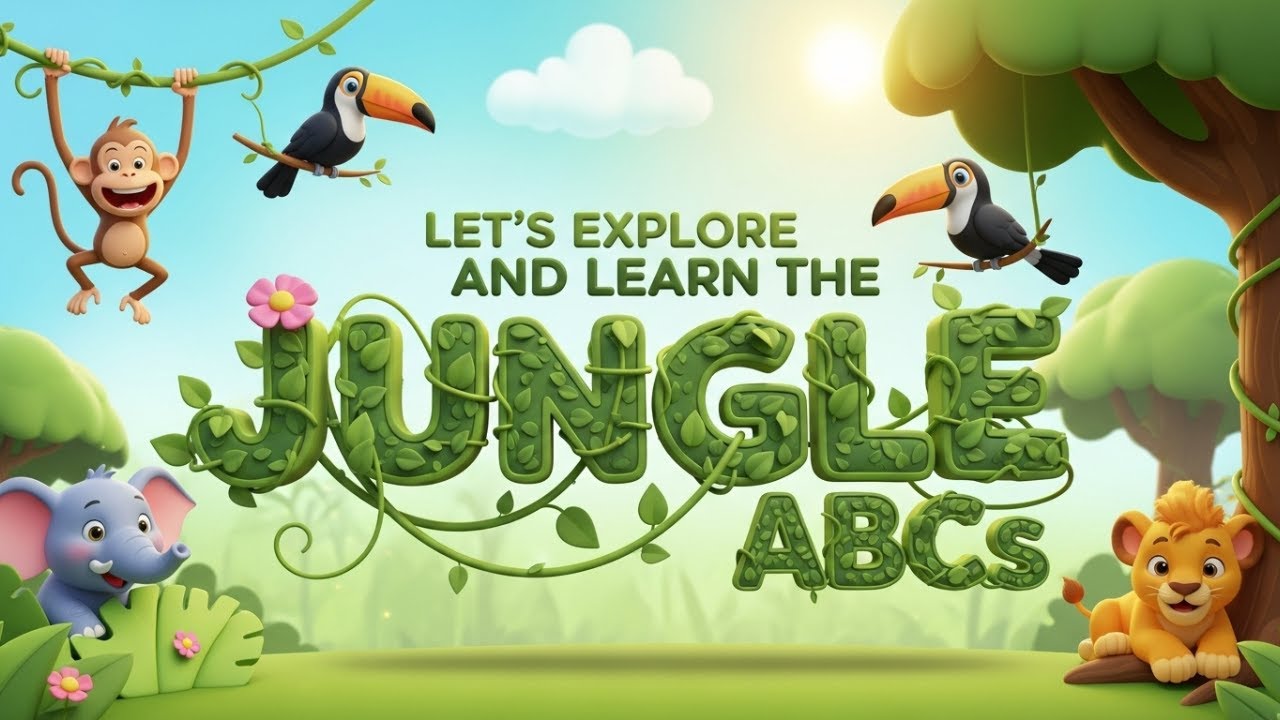 Let’s Explore and Learn the Jungle ABCs - YouTube
