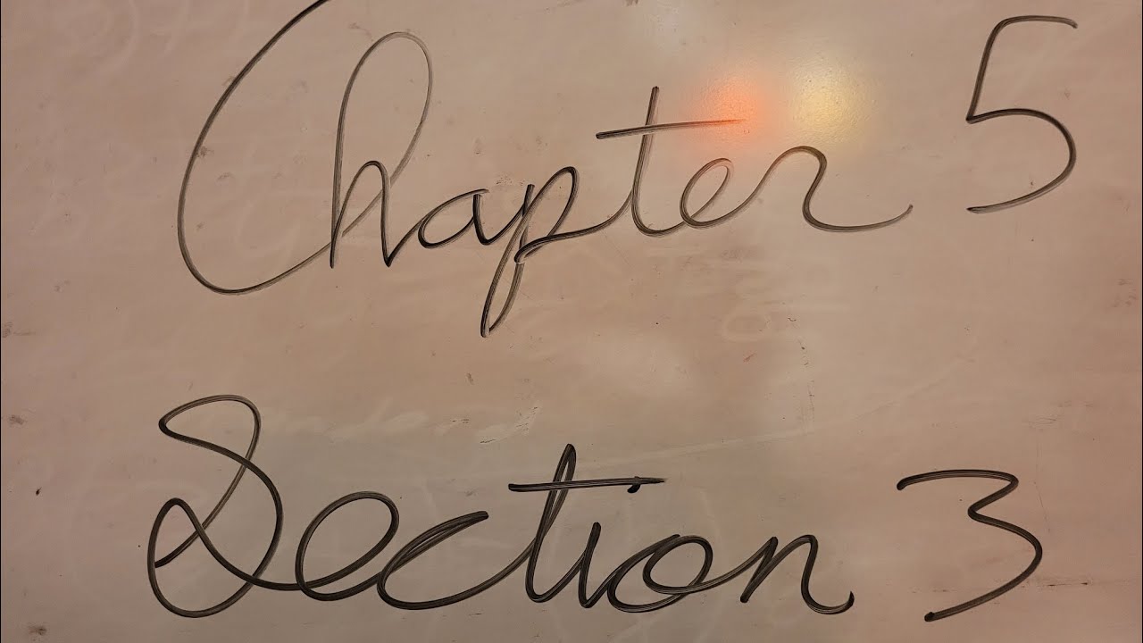 Algebra 1: Chapter 5 Section 3 - YouTube