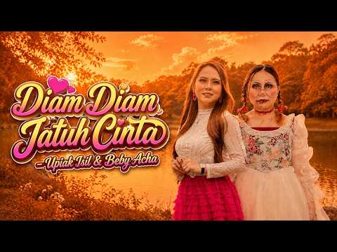 Diam Diam Jatuh Cinta - Upiak Isil & Beby Acha (Lirik Lagu)