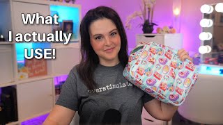 LIVE CHAT - I have HUNDREDS of Makeup Products, but this is what I ACTUALLY use