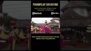 Penampilan Tari Buyung Pada Upacara Seren Taun 1995 Saka Di Cigugur Kuningan