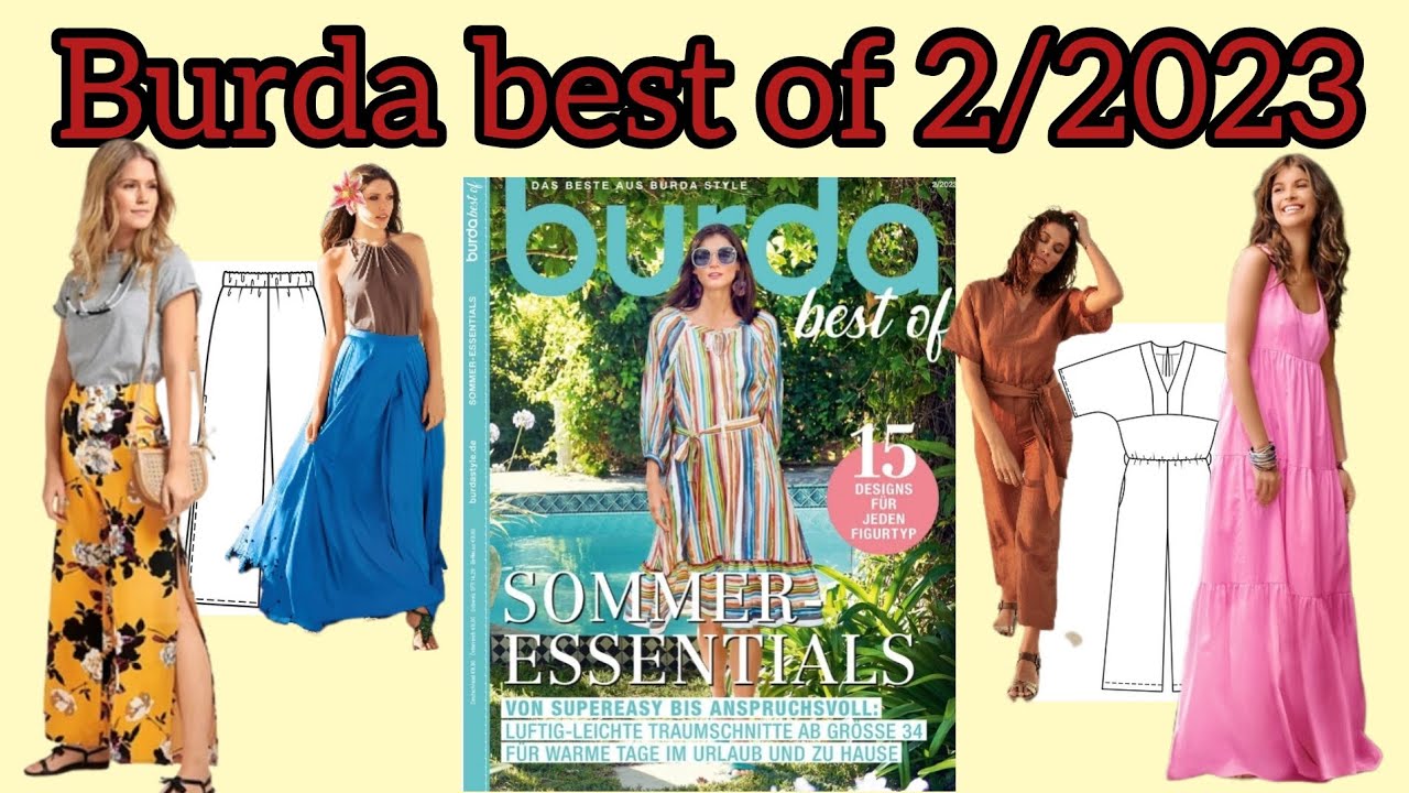 Burda best of 2/2023  S 34_44 ❤
