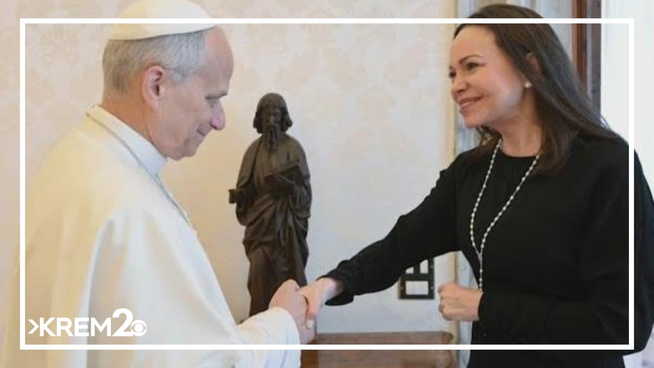 Machado seeks Pope Leo’s support for Venezuela's transition during Vatican meeting