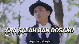 APA SALAH DAN DOSAKU | KALIA SISKA FT. SKA 86 | REGGAE VERAION