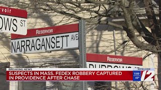 4 suspects in custody after police chase, crash on I-95 in Providence