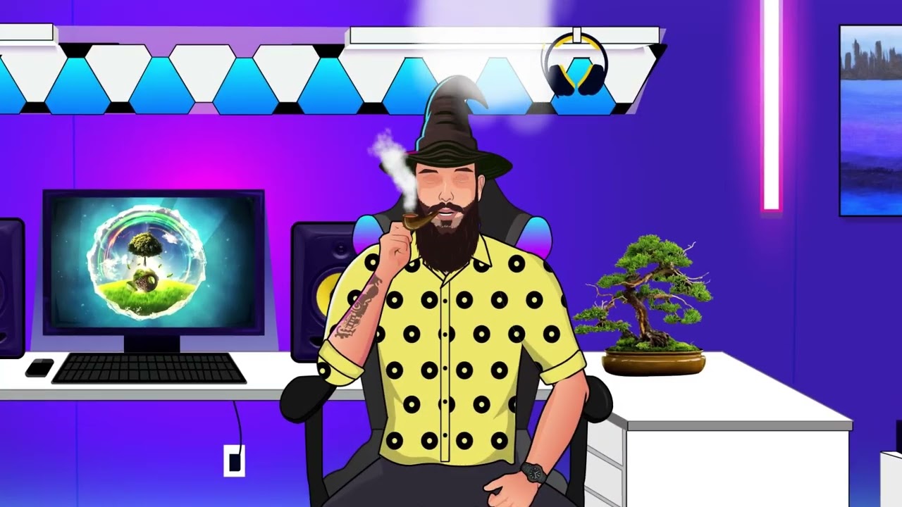 gandalf youtube gaming intro and outro,twitch gaming intro,logo animation how to make intro