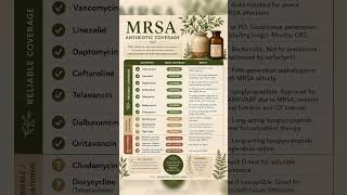 MRSA Antibiotic Coverage 🦠