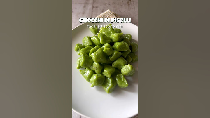 Gnocchi di piselli 🫛 sani e completi! #ricetteveloci #ricettafacile #vegan #cucina