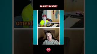 Kid insults Joe Weller's looks! #funny #shorts #omegle #sidemen #ksi