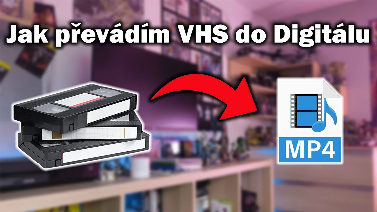 Jak převádím VHS do Digitálu (MP4) - 2026