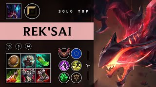 Rek'Sai Top vs Zaahen - EUW Grandmaster Patch 25.23