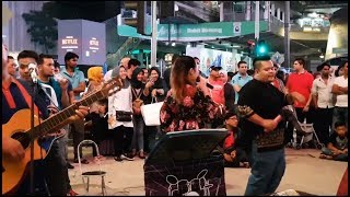 Aaj Kal Tere Mere Pyar Ke -Nurul Feat Redeem Buskers,Awek Tudung Mahu Menari Tapi Malu