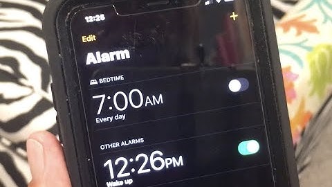 How to use the Alarm in your clock app on your iPhone