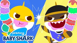 new this ice cream is mine mischievous thief baby shark ten little song baby shark official