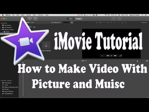 Cara membuat Video dengan Gambar dan Musik di iMovie