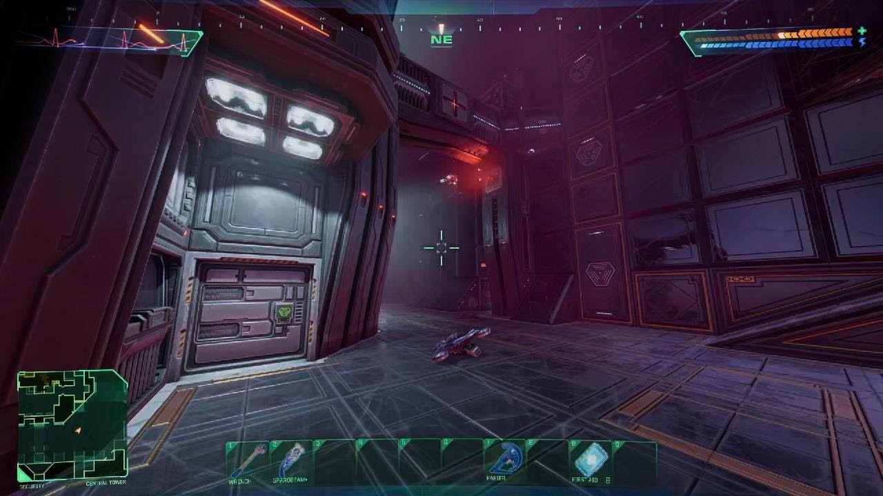 System Shock TIP - How to skip most of Security (with Turbo-Motion Boots V3)