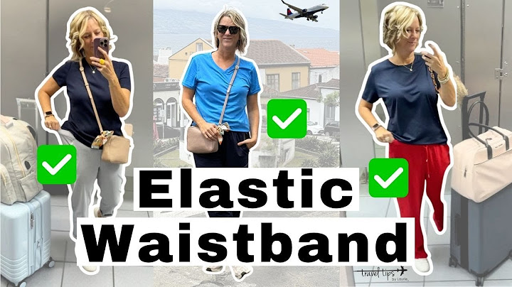 9 pants for travel elastic waistband laurie year 2025