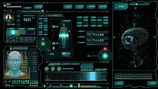 Sci Fi Medical Computer Screen HUD   Emotion Graphics   2022