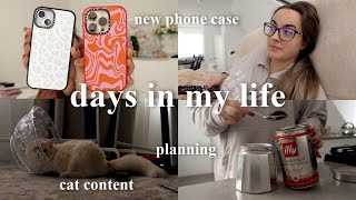 Days in My Life | planning, new healthy habits, and new phone cases