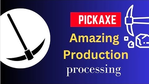 pickaxe ⛏️manufacturing amazing production processing in factory #viralvideo #video