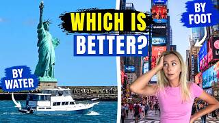 Is NYC Better Explored by Foot or by Water?