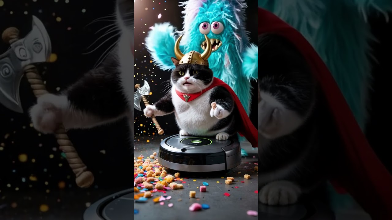 Battle of the Fur-midable: Sea Shanty + Cat Dance Mayhem! 💃🐱