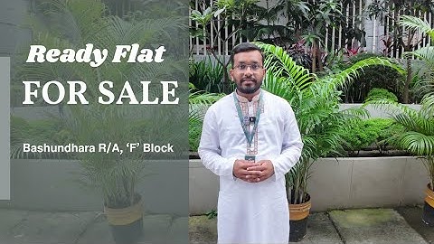Ready Flat at Bashundhara R/A (Block F)