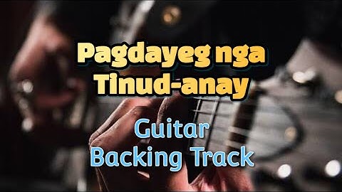 Pagdayeg nga Tinud-anay (Full Guitar Backing Track )Jovert Madera Music