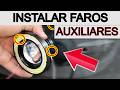 💯 Como instalar FAROS LED Auxiliares con Relevador DESDE CERO | En 3 minutos FÁCIL Buscahuellas 💥😮