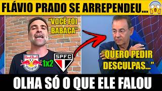 EITA! Flávio Prado se rende ao SÃO PAULO após vencer o BRAGANTINO NOVAMENTE