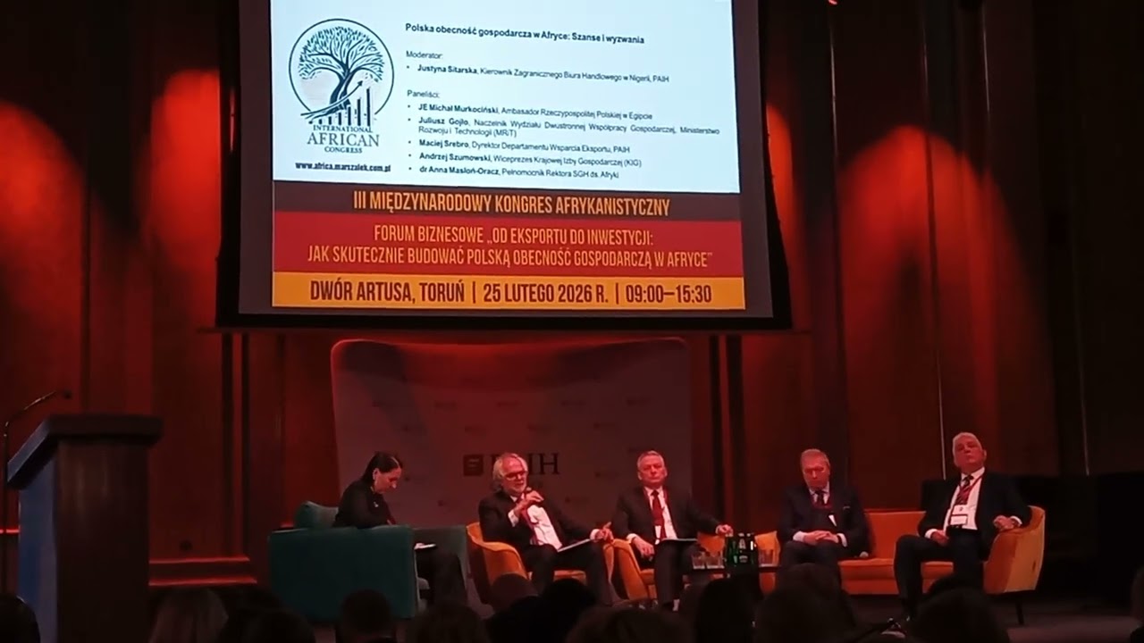 كلمة السفير البولندي في القاهرة... مؤتمر جامعة وارسو