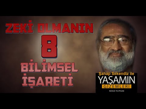 Zeki Olduğunuzun 8